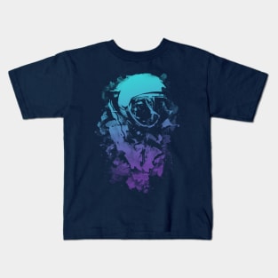 Space Dog (Dark Edition) Kids T-Shirt